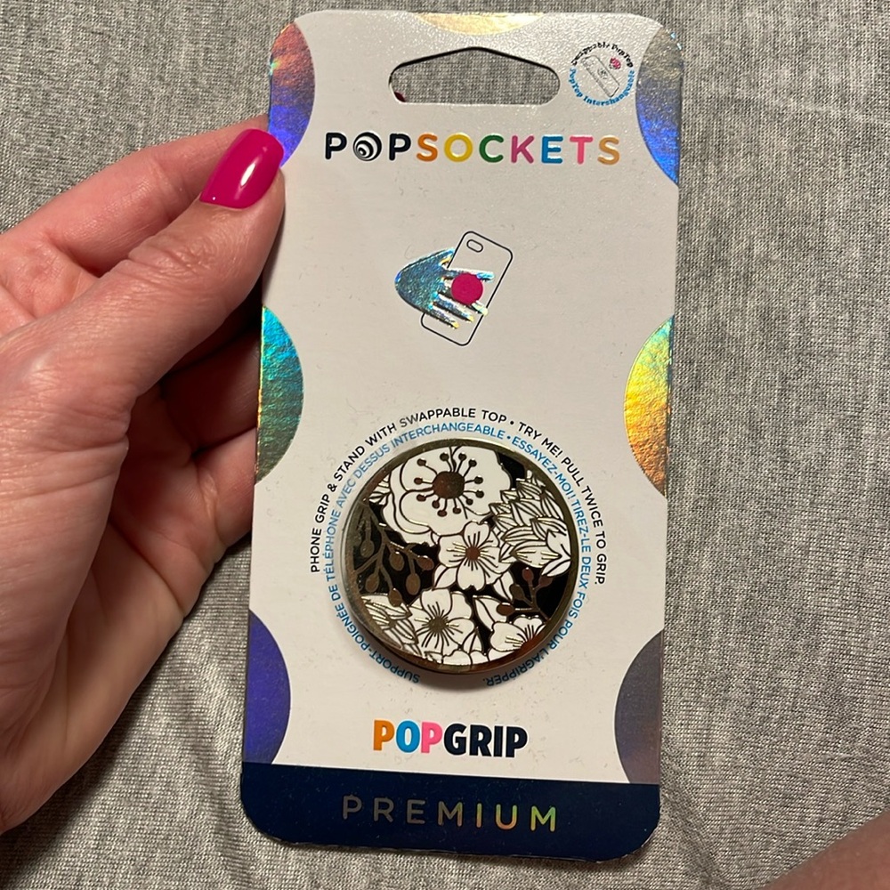 Floral Wildflower Premium Pop Socket